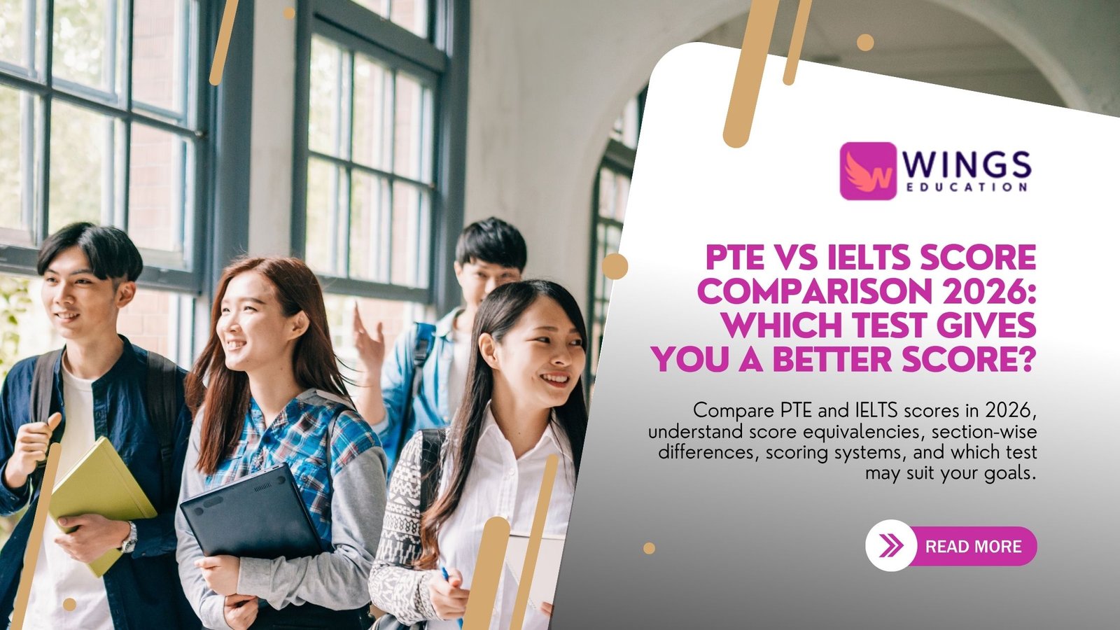 PTE vs IELTS Score